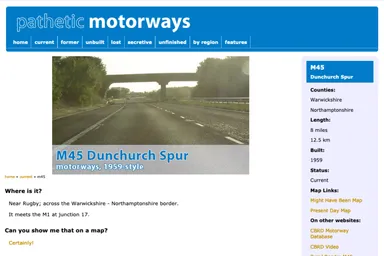 Pathetic Motorways