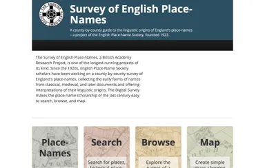 Survey of English Place-Names