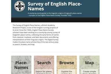 Survey of English Place-Names