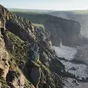Photograph from Hartland Point, on the northern coast of Devon.